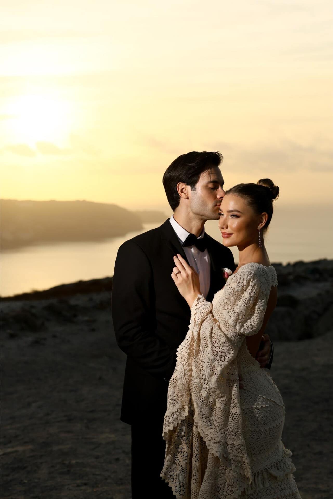 Santorini elopement