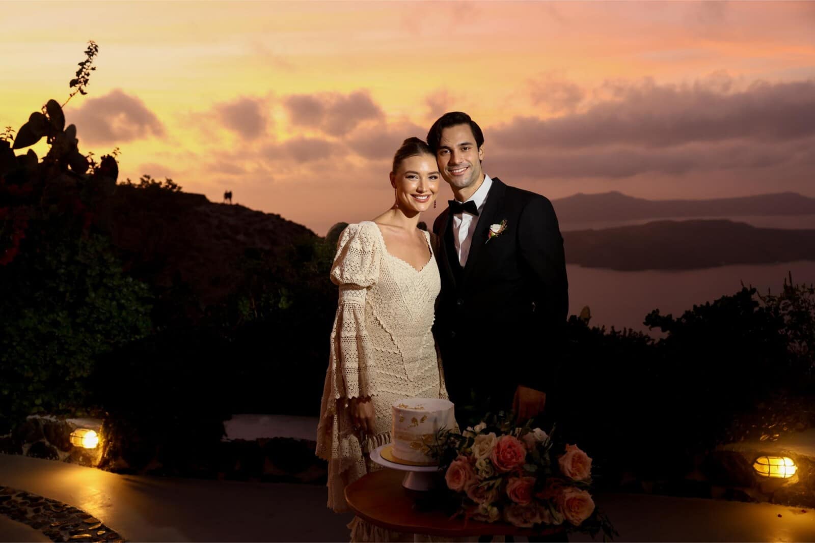 Santorini elopement