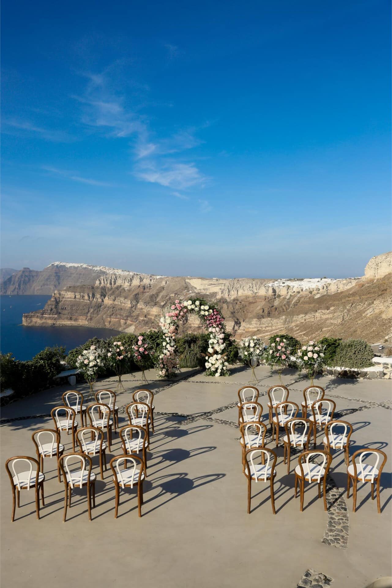 Santorini wedding