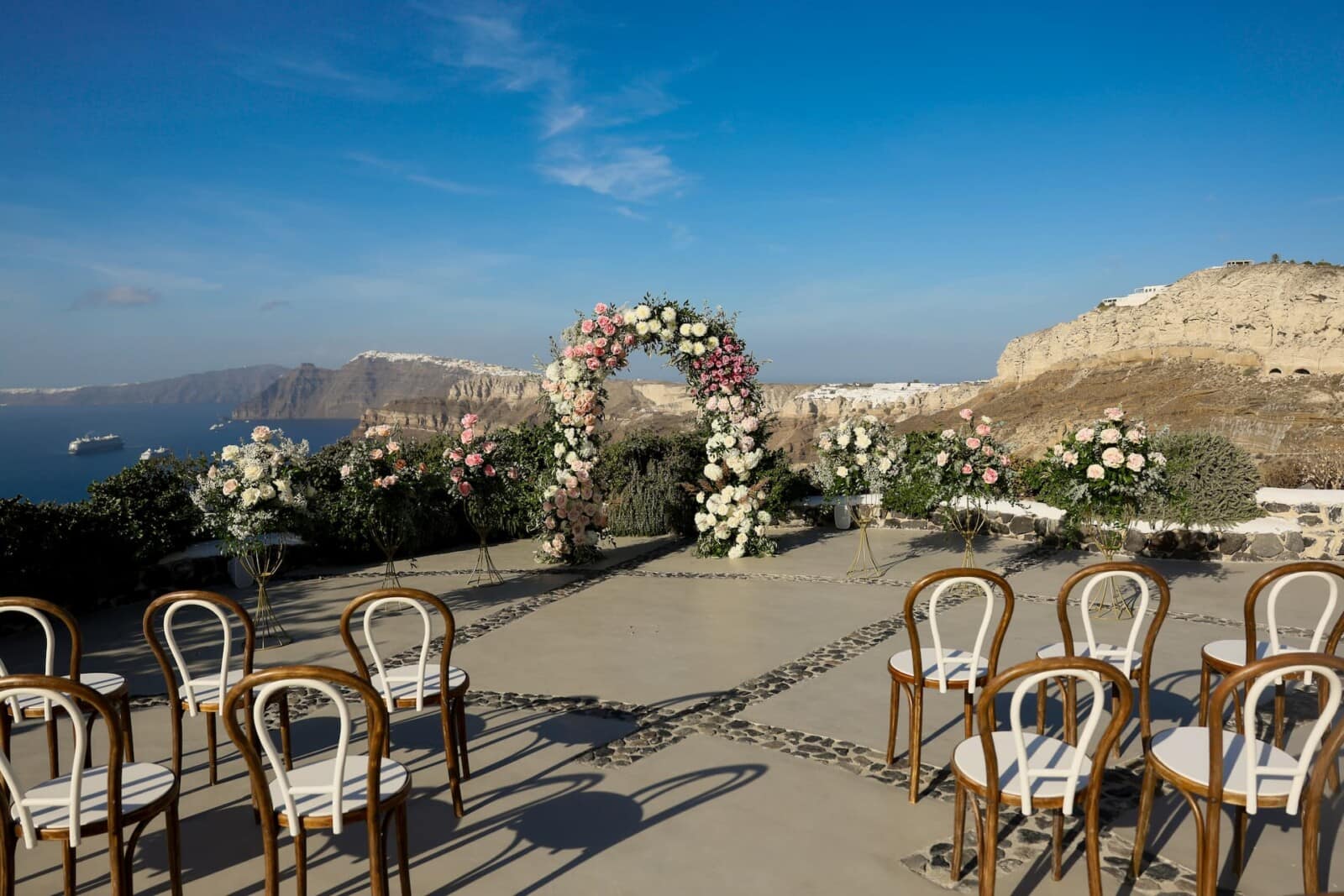 Santorini wedding