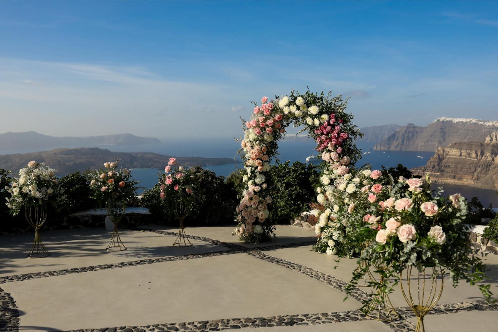 Santorini wedding
