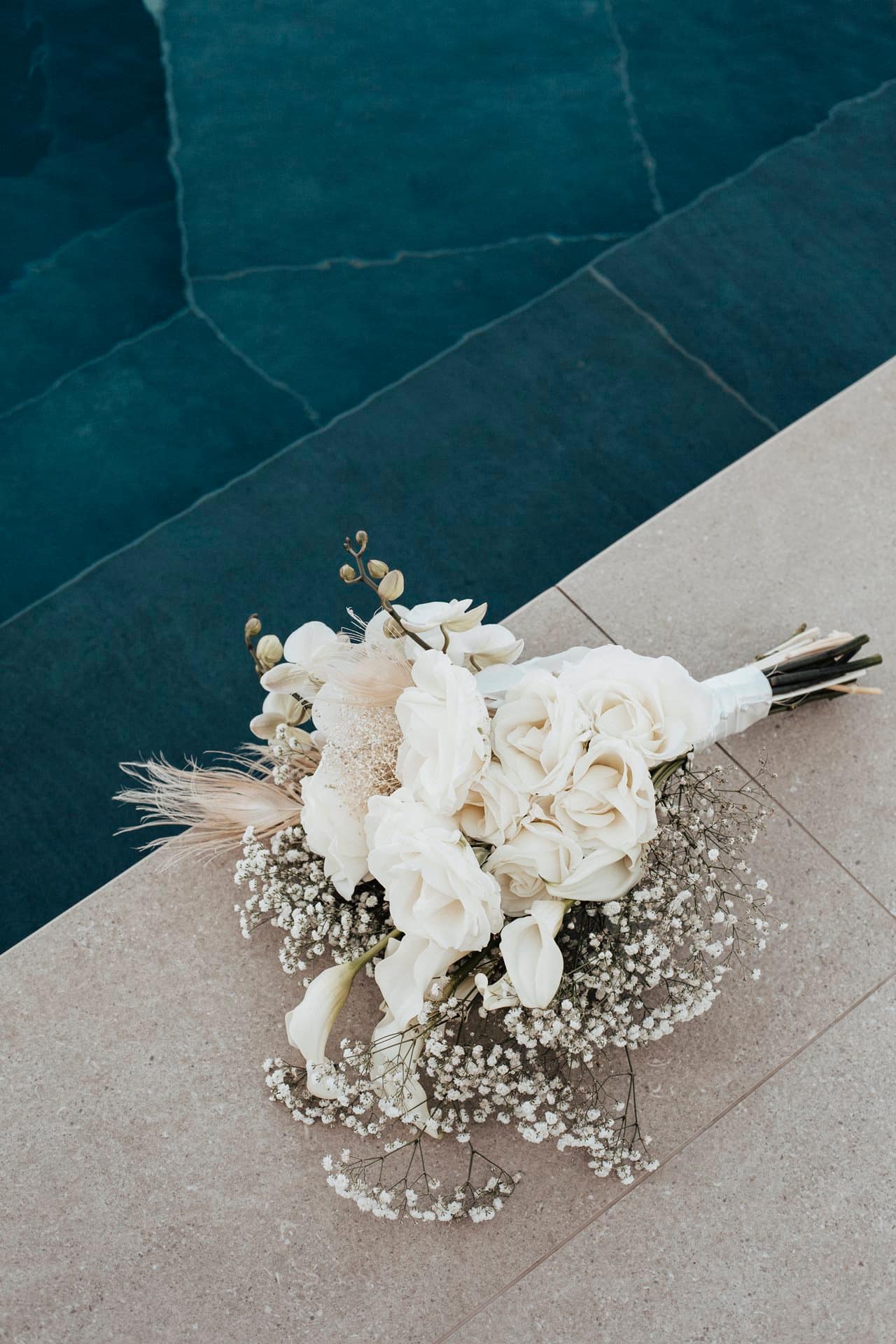 Editorial styled shoot in Santorini