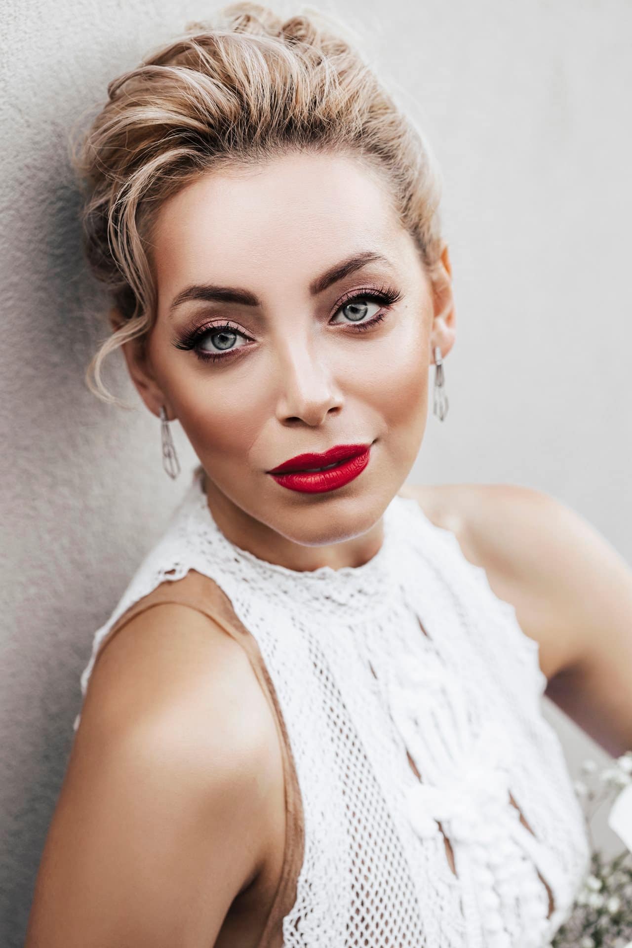 Editorial styled shoot in Santorini